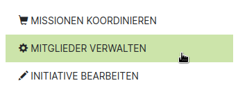 Mitglieder verwalten